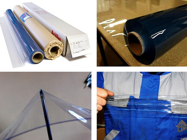 Прозора ПВХ плівка