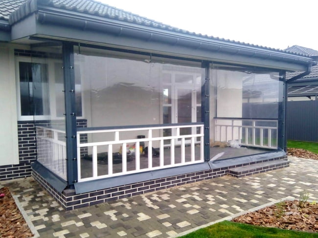 Штори ПВХ для тераси