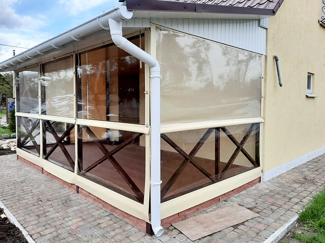 Штори ПВХ для веранди