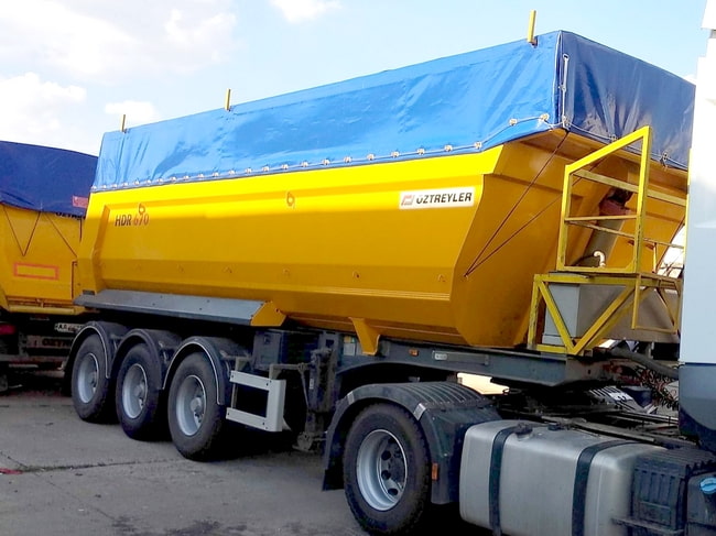 Тент для зерновоза