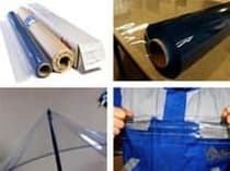 Види прозорої ПВХ плівки фото