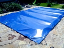 Накриття каркасного басейну тентом на зиму