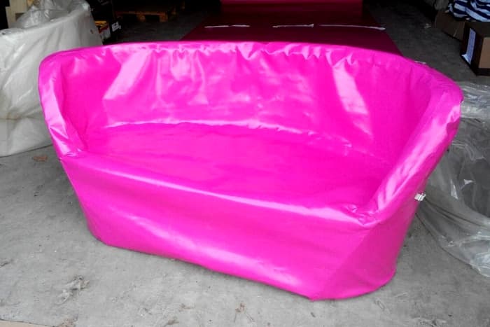 Чохол з ПВХ тканини на диван