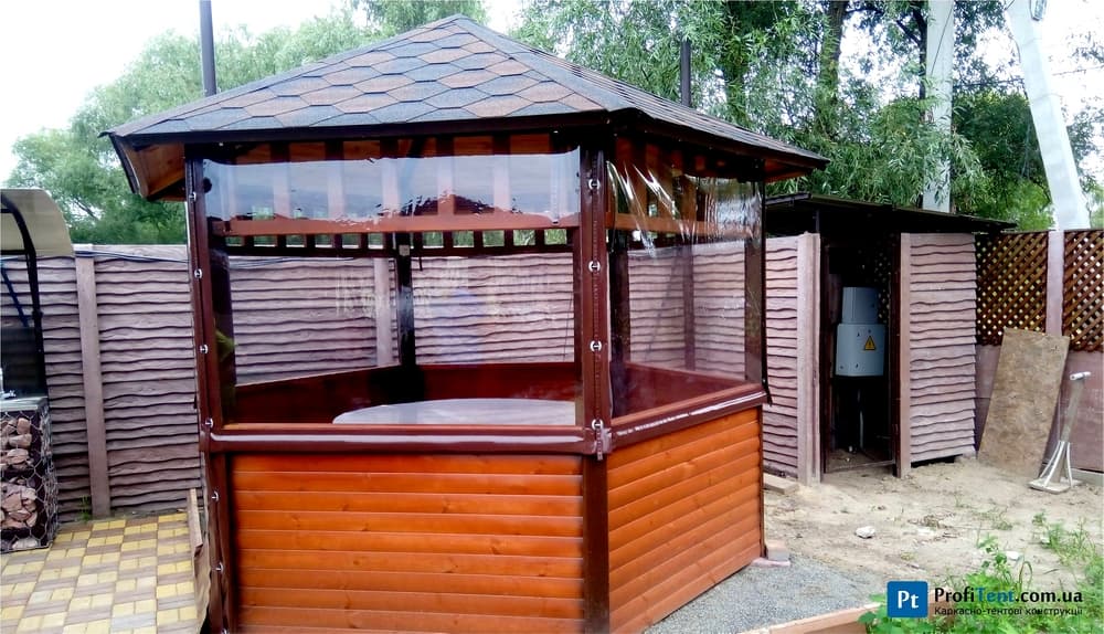 Прозора ПВХ плівка для м'яких вікон