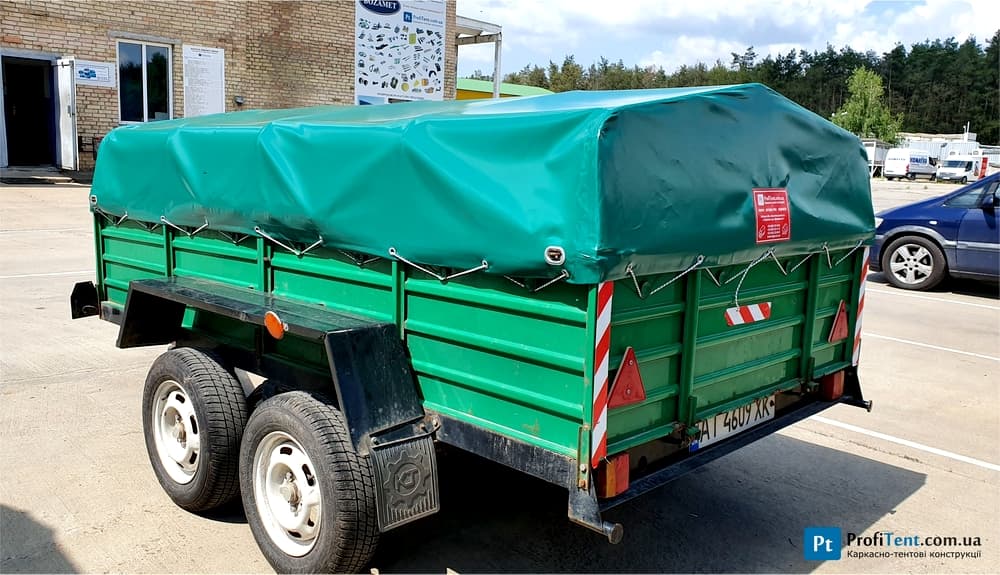 Пошити тент на причіп фото