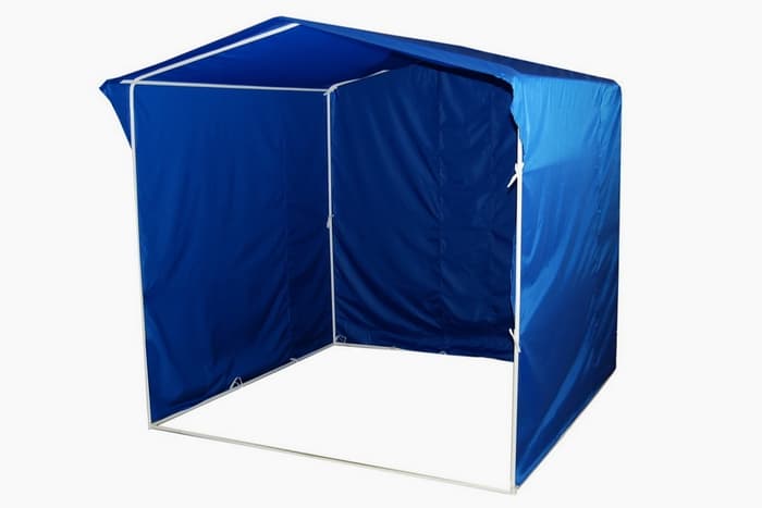 Торгова палатка синя