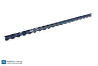 Карниз гребінка з нержавійки для кріплення завіси ПВХ