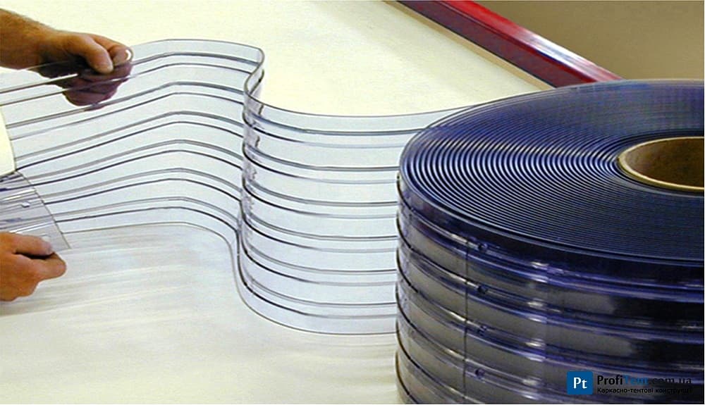 Ребристі ПВХ завіси