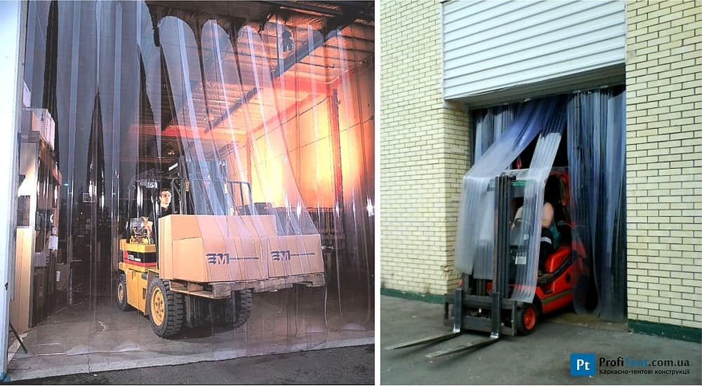 Завіса ПВХ для холодильної камери