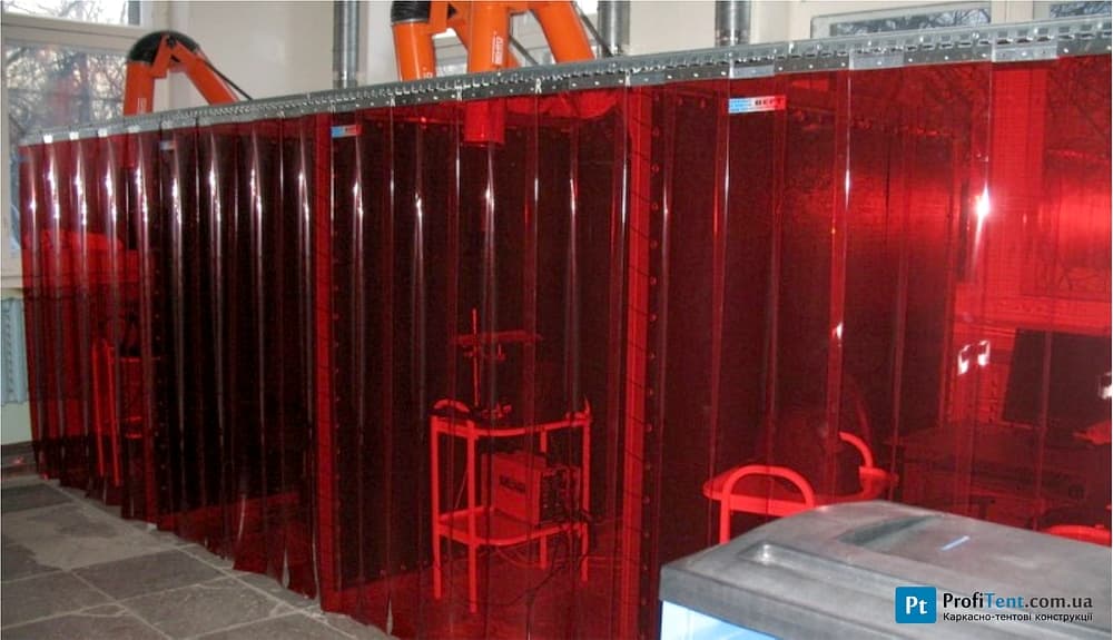 Завіси ПВХ для зварювальних робіт