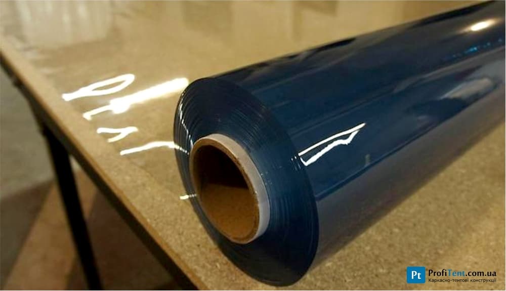 Прозора плівка ПВХ для тентів