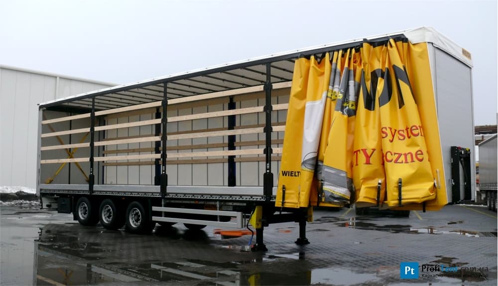 Ремонт зсувного механізму напівпричепа