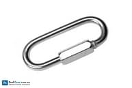 Карабін овальний з муфтою