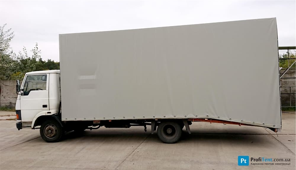 Виготовлення тентів на вантажні автомобілі
