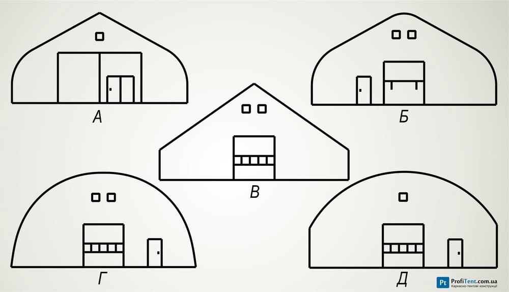 Будівництво тентових ангарів