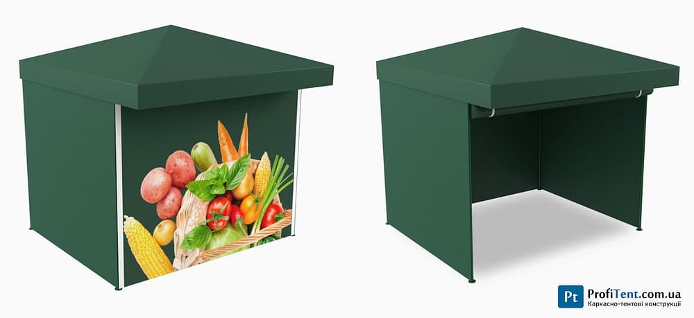 Друк на тенті палатки