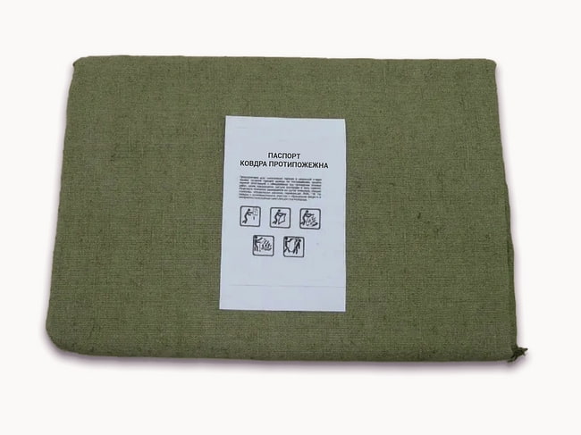 Кошма пожарная фото