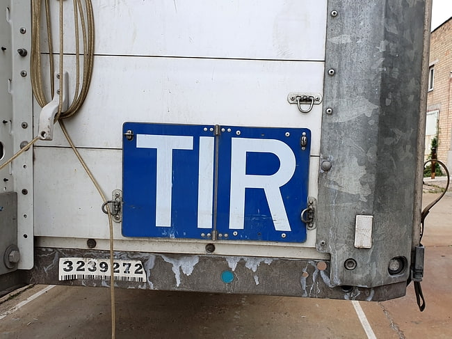 Переделка тента под TIR фото