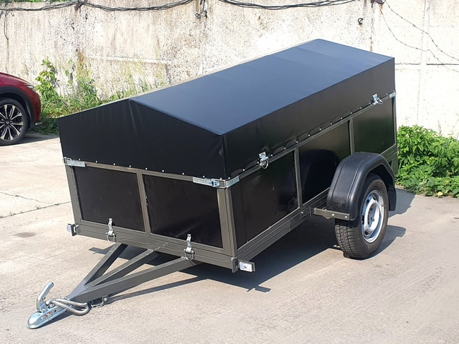 Тент на легковой прицеп фото