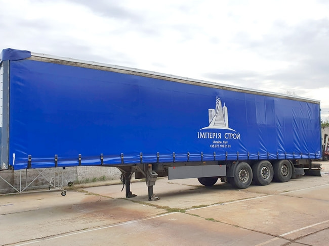 Тент на полуприцеп фото