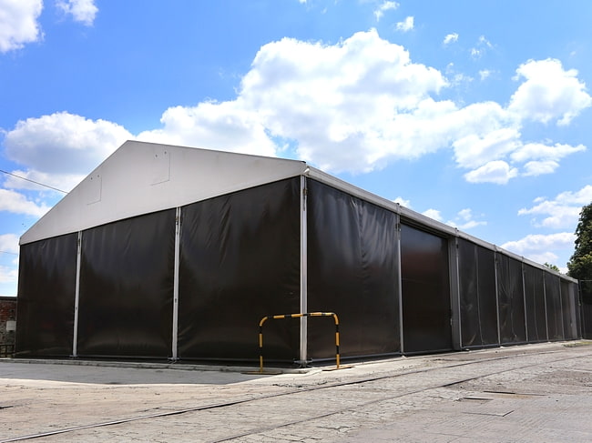 Тентовый склад фото