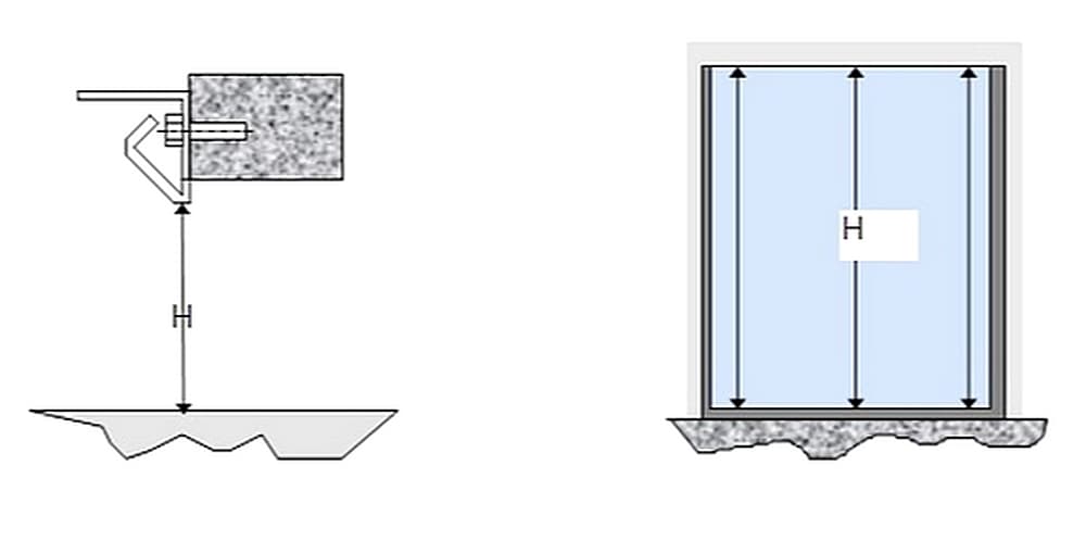 Установка полосовых ПВХ завес