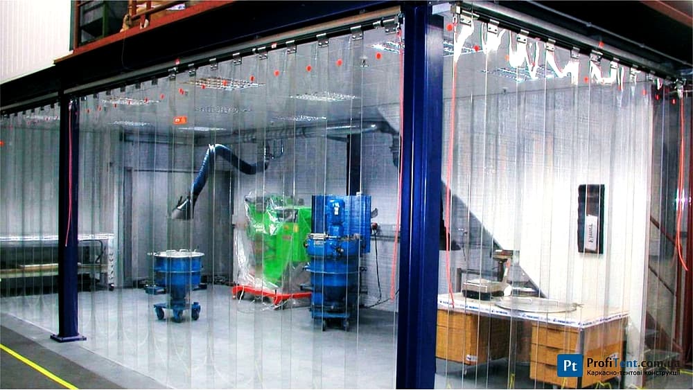 Полосовые ПВХ завесы