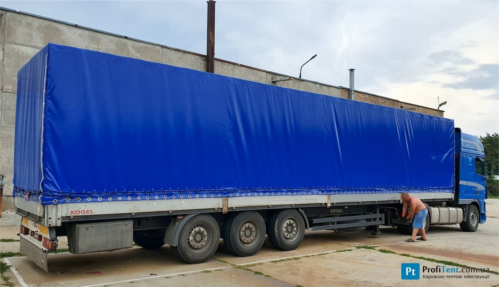 Изготовление тента на полуприцеп