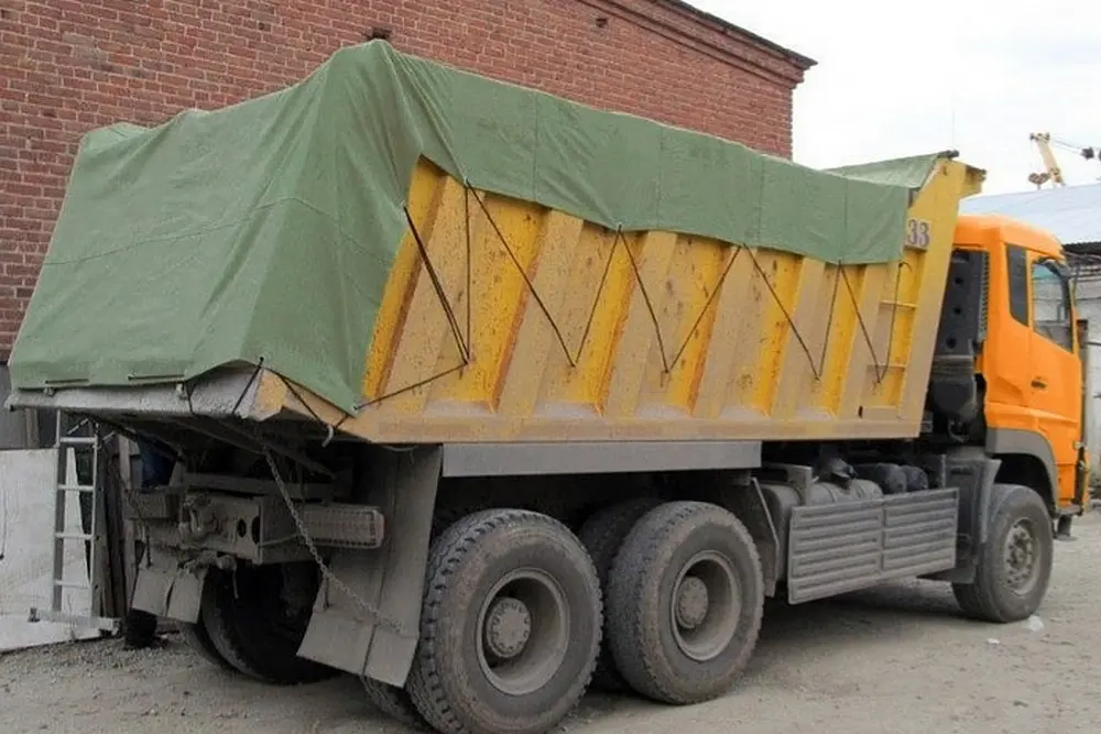 Тент брезент на самосвал