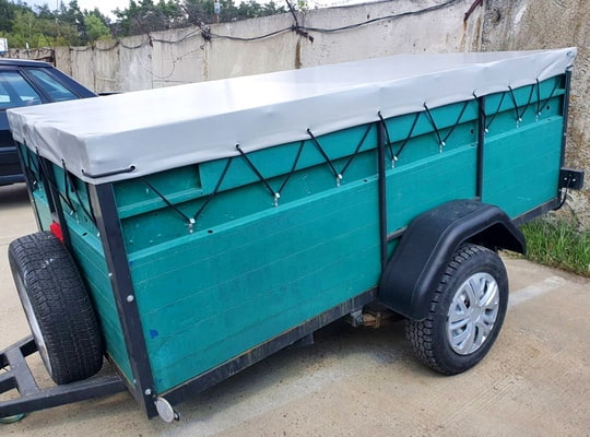 Тент на легковий причіп фото