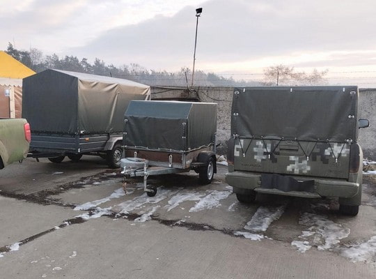 Тент на пікап, причіп фото