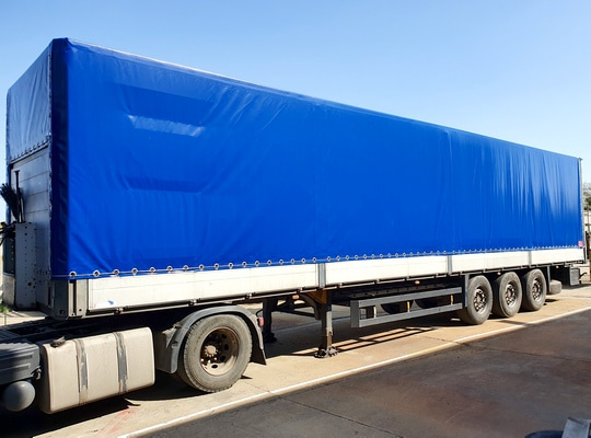 Тент на напівпричіп фото